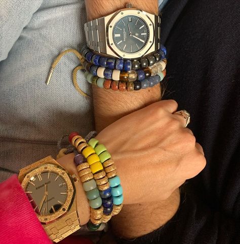 Ap Watch, Carolina Bucci, Style Definition, Telling Time, Jewel Box, Audemars Piguet, Mens Bracelet, Beaded Jewelry, On Instagram