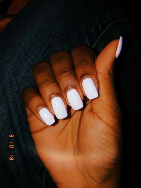 Gel nails White Manicure, Romantic Nails, Mani Pedi, Short Nails, Nail Inspo, Nail Art Designs, Cute Nails, Gel Nails, Color Design