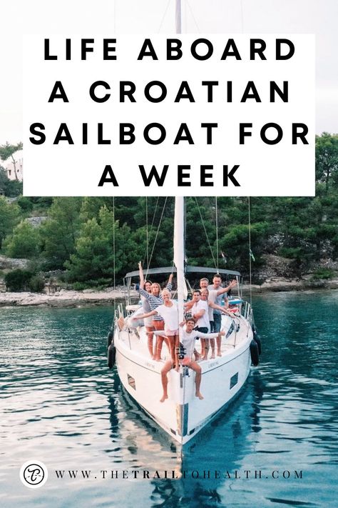 I just got back from one of the most amazing experiences of my life: exploring Croatia aboard a Sail Croatia private sailboat. Croatia Sailing Trip, Sailing In Croatia, Croatia Boat Trip, Sail Croatia, Sailing Croatia, Sailing Lessons, Amazing Experiences, Yacht Week, Croatia Vacation