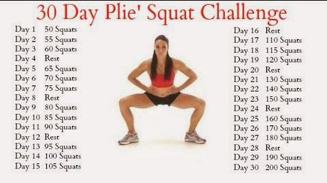 30 day plié challenge Pile Squats, Plie Squats, 30 Day Squat Challenge, Squat Challenge, 30 Day Fitness, 30 Day Workout Challenge, Muscle Training, 30 Day Challenge, I Work Out