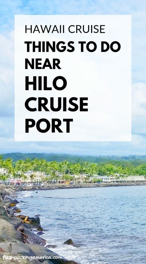 Travel Hawaii cruise vacation ideas for best things to do near Hilo cruise port for free. car rental near cruise port or uber taxi. Big Island Hawaii cruise. outdoor beach travel tips. hawaii travel blog. #flashpackingamerica Hawaii Cruise, Big Island Travel, Uber Taxi, Hawaiian Cruises, Hawaii Things To Do, Travel Hawaii, Hawaii Volcanoes National Park, Cruise Excursions, Vacation Activities