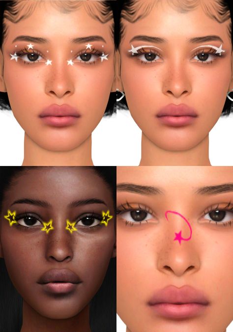 Sims 4 Face Presets Nose, Sims4 Wolfcut, Sims 4 Makeup, Sims Makeup, Cc Makeup, Sims 4 Nails, Sims 4 Cheats, Sims 4 Cc Eyes, The Sims 4 Skin