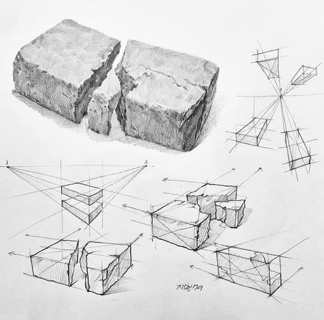 Choose Marker Geometric Shapes Drawing, Optical Illusion Drawing, Structural Drawing, Illusion Drawings, Perspective Drawing Architecture, Perspective Drawing Lessons, Interior Architecture Drawing, Industrial Design Sketch, Architecture Drawing Art