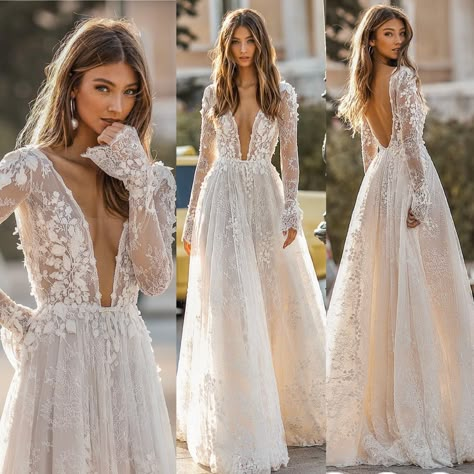 Lace Wedding Dress Long Train, Wedding Dress Autumn, Backyard Wedding Dresses, Bride Dress Simple, Cute Wedding Dress, Wedding Dresses Corset, Dream Wedding Ideas Dresses, Wedding Dress Trends, Bridal Beauty