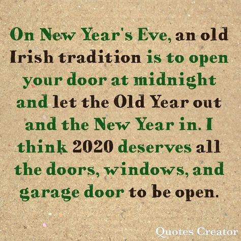 (3) Latest Tweets / Twitter New Years Eve Quotes, Woodland Wedding Venues, New Years Eve Traditions, Wishing Well Wedding, Irish Jokes, New Year Wishes Quotes, New Years Traditions, Irish Quotes, Old Irish