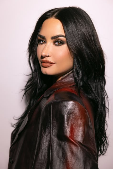 Demi Lovato Makeup Looks, Demi Lovato 2024, Demi Lovato Red Hair, Demi Lovato Rock, Success Collage, Demi Lovato Aesthetic, Demi Lovato Makeup, Demi Lovato Hair, Demi Lavato