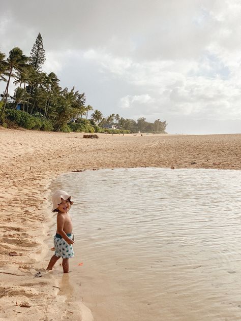 Hawaii Life Aesthetic Family, Hawaii With Baby, Beach Photo Inspiration, Holiday Pics, Photography 35mm, Beach Inspo, Film Photography 35mm, Hawaii Life, Happy Boy