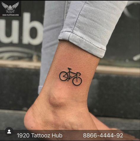 Best Bicycles, Goa Tattoo, Cycling Tattoo, Iron Man Tattoo, Running Tattoo, Mama Tattoo, Sport Tattoos, Tattoos For Men And Women, Bicycle Tattoo