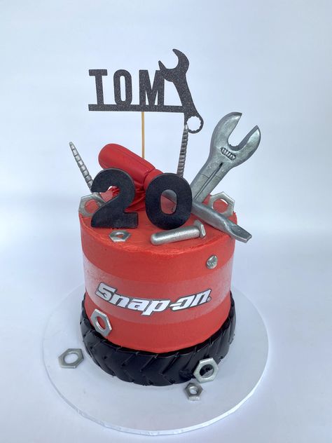 Mechanic Birthday Cake For Men, Mechanic Theme Cake, Mechanic Cakes For Men, Mechanic Retirement Cakes, Mechanic Cake Topper, Mechanic Cake, Birthday Cake, Cake, Birthday