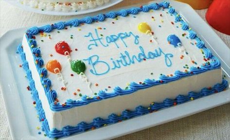 Simple Birthday Sheet Cake Ideas, Mexican Themed Cakes, Cake Decorating Basics, Pastel Rectangular, Cake Design For Men, Boys First Birthday Cake, Cookie Cake Designs, 90th Birthday Cakes, Sheet Cake Designs