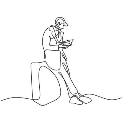 Continuous one line drawing of a teacher explaining at classroom 3016864 Vector Art at Vecteezy Minimalism Design, Single Line Drawing, Read A Book, Single Line, Hand Art Drawing, Design Minimalista, Minimal Design, Professions, Doodle Art