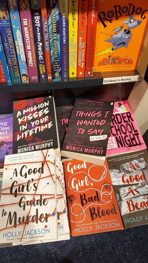 Aesthetic Book Shop, Teenage Books, Monica Murphy, A Good Girls Guide, Good Girls Guide, Books Recommendations, Holly Jackson, Teenage Books To Read, Books A Million