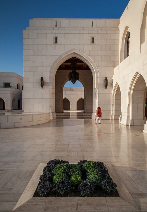 National Opera House, Muscat, Oman Opera House Muscat, Mosque Design, Muscat Oman, Architectural Section, Muscat, Islamic Architecture, Beautiful Nature Scenes, Nature Scenes, Oman