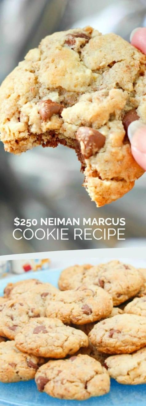 Neiman Marcus Chocolate Chip Cookies Recipe, Neiman Marcus Chocolate Chip Cookies, Neiman Marcus Cookie Recipe, Recipe For Chocolate Chip Cookies, Neiman Marcus Cookies, Baking Chocolate Chip Cookies, Baby Movie, Peanut Butter Oatmeal Cookies, Favorite Cookie Recipe