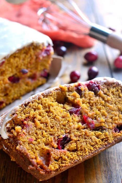 Cranberry Pumpkin Bread, Coconut Quick Bread, Cranberry Gingerbread, Pumpkin Buttermilk, Pumpkin Cranberry Bread, Cranberry Pumpkin, Best Pumpkin Bread Recipe, Strawberry Banana Bread, Puff Pastry Cream Puffs