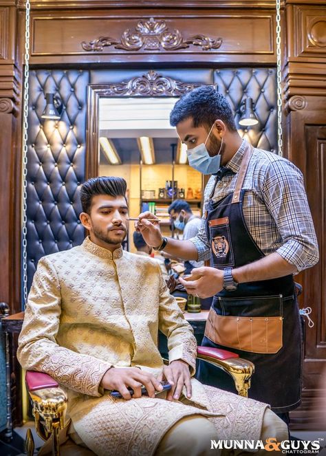 For details about any salon services or groom packages, call us on 01988-997799 𝐨𝐫 01837-899899 Find us on Google Map: https://bit.ly/2SCzORb . . . . . . #barbershop #chittagong #barbershopinchittagong #Barbershopinctg #munna_and_guys #manfacial #manfacecare #manicure #Pedicure #manfacefacial #hair #hairstyle #beauty #hairstyles #haircut #fashion #makeup #beauty #skin #spa #skincareroutine #facialtreatment #makeup #glowingskin #longhair #hair #hairstyle #hairstyles #haircolor Men Salon, Mens Face Care, Beauty Hairstyles, Salon Services, Manicure Pedicure, Male Face, Double Breasted Suit Jacket, Barber Shop, Fashion Makeup