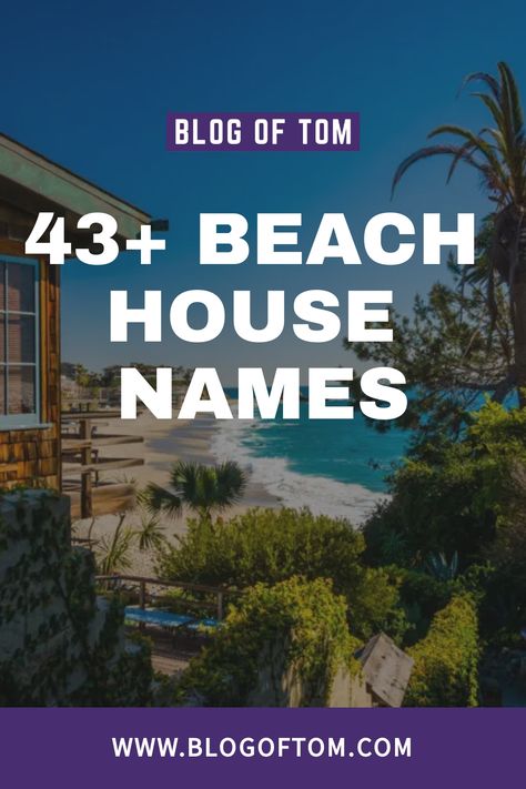 Airbnb House Names, Beach Names Ideas, Apartment Names Ideas, Beach House Names Ideas Fun, Villa Names Ideas, Beach House Names Ideas, House Names Ideas Inspiration, Island House Tropical, Beach Home Exteriors