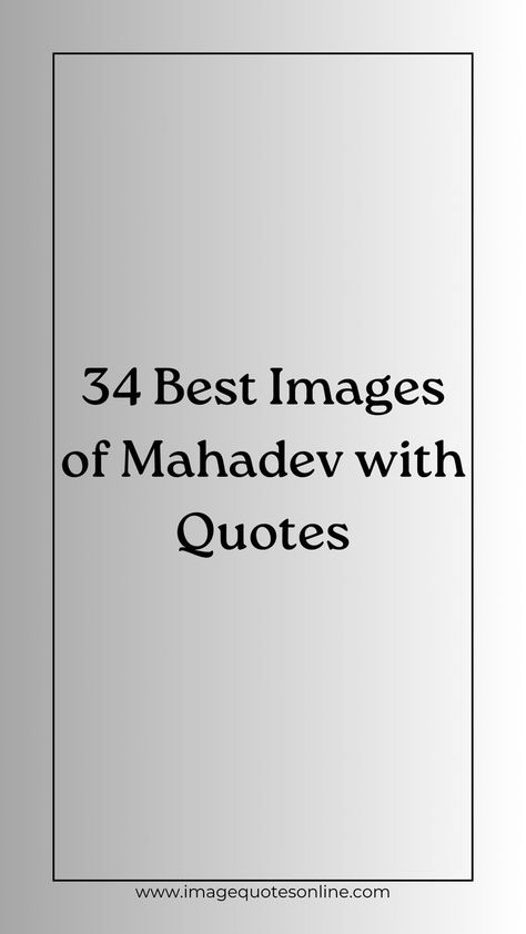 34 Best Images of Mahadev with Quotes Shiva Quotes, Mahadev Quotes, Good Lord, Devotional Quotes, Spiritual Enlightenment, Best Images, Source Of Inspiration, Lord Shiva, Spiritual Awakening