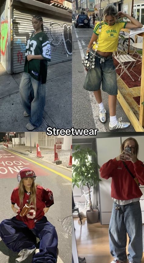 Y2k Streetwear Outfit Ideas, Curly Black Hairstyles, Yk2 Aesthetic Outfits, Curly Hair Cut, Dresses Straight, Perfect Curly Hair, Street Style Outfits Casual, Outfit Inspo Casual, Tomboy Outfits