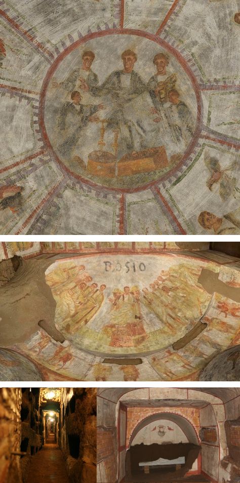 Rome’s Largest Catacombs with Newly Uncovered Frescoes Will Open to the Public Rome Catacombs, Madison Grace, Rome Travel, Art Memes, Best Artist, Featured Artist, Rome, Amazing Art, Beautiful Art