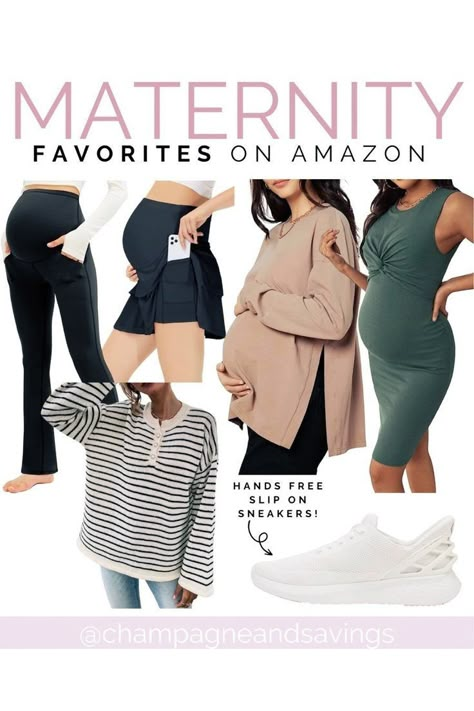 Elevate your maternity style with Amazon's chic and affordable options! From maternity business casual to cute summer dresses, you'll find everything you need to look and feel fabulous during your pregnancy. Trending Maternity Outfits, Amazon Pregnancy Outfits, Amazon Maternity Dresses, Amazon Maternity Outfits, Maternity Outfits Amazon, Trendy Pregnancy Outfits Winter, Cute Maternity Outfits For Winter, Cute Pregnancy Outfits For Fall, Business Casual Maternity Outfits