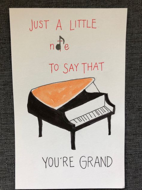 Card Ideas For Music Teacher, Music Valentines Ideas, Music Valentines Cards, Diy Valentine's Cards For Friends, Piano Valentines, Music Valentines, Funny Valentines Cards For Friends, Bestie Activities, Leadership Gifts