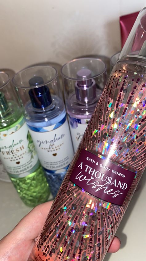 1000 Wishes Perfume, A Thousand Wishes Perfume, Thousand Wishes Perfume, A Thousand Wishes Bath And Body Works, A Thousand Wishes, Baddie Room, Best Snapchat, Hygiene Care, Body Milk