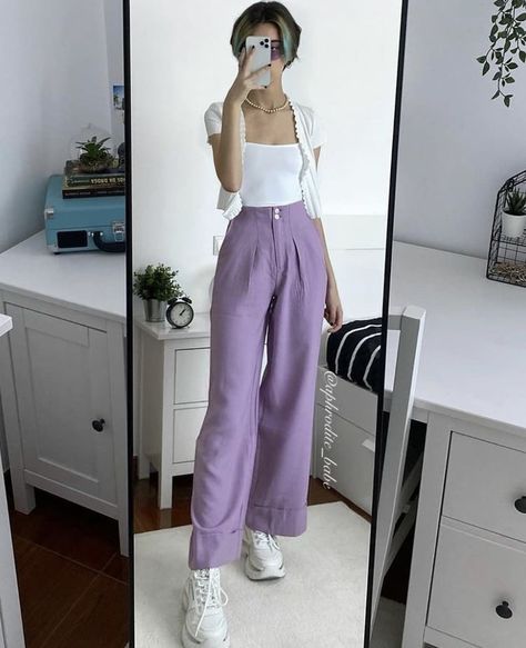 Purple Pants Outfit, Creative Halloween Costume Ideas, Halloween Costume Inspiration, Trending Diy, Aesthetic Summer Outfits, Diy Outfits, Girly Style Outfits, Summer Outfits Ideas, Fest Outfits