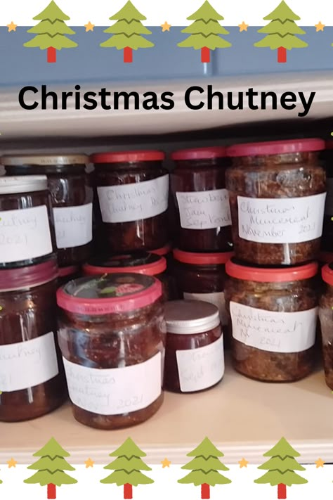 Elevate your holiday festivities by mastering this incredible Christmas Chutney recipe! With an irresistibly tangy blend of flavours and a delightfully sweet-and-spicy kick, this Christmas Preserves brings the perfect touch of warmth and cheer to your festive meals. Follow my step-by-step recipe to create a chutney so delicious that it will soon become a staple at your holiday table. Christmas Chutney Recipes, Christmas Preserves, Chutney Recipes Christmas, Preserve Recipes, Christmas Chutney, Christmas Cafe, Festive Meals, Spicy Chutney, Fancy Foods