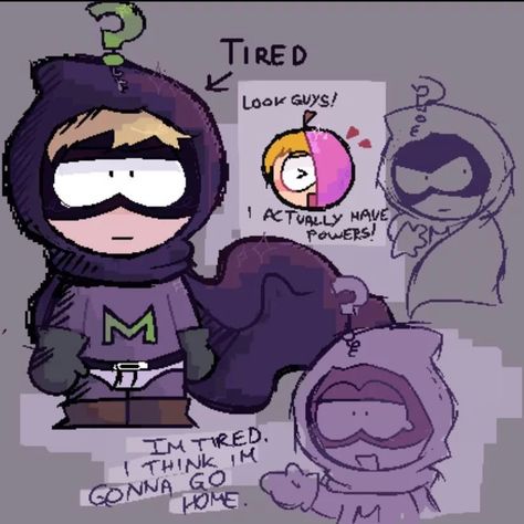 South Park Mysterion, Mysterion Fanart, Mysterion South Park, Kenny South Park, South Park Memes, Goin Down, South Park Funny, South Park Characters, Best Hero