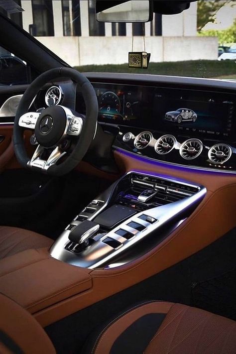 Brown red interior of luxury car mercedes Amg gt Mercedes Benz Amg Gt 63s Interior, Cls63 Wallpaper, Mercedes Amg Interior, Mercedes Cls 63 Amg, Mercedes Benz Gt, Amg Interior, Benz Brabus, Q50 Red Sport, Mercedes Interior