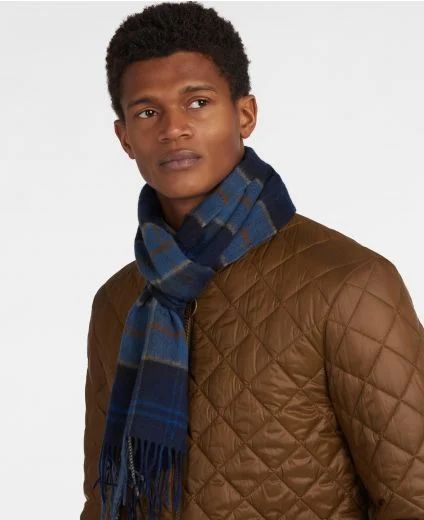 Men's Clothing & Outerwear | Modern Heritage Collection | Barbour Barbour Scarf, Modern Heritage, Waxed Cotton Jacket, Tartan Scarf, Brand Label, Half Zip Sweaters, Accessories Collection, Heritage Collection, Scarf Men