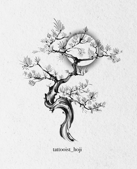 Bonsai Tattoo, Bonsai Tree Tattoos, Zen Tattoo, Tree Branch Tattoo, Tree Tattoo Men, 42 Tattoo, Ram Tattoo, Daffodil Tattoo, Head Tattoo