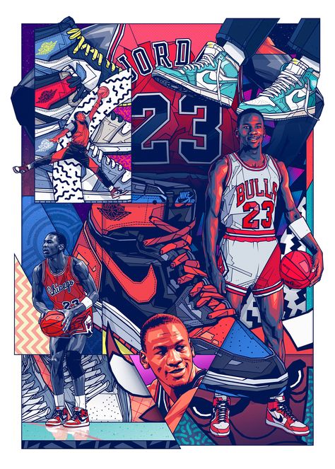 Tron Poster, Michael Jordan Poster, Basketball Artwork, Tribute Poster, Nba Artwork, Jordan Poster, Michael Jordan Pictures, Shoe Poster, Nba Basketball Art