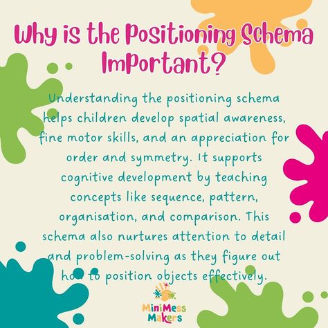 Positioning! Have you noticed your little one lining up all of their toys? Or perhaps they like to create patterns with different objects? Positioning is a popular schema. I often see children at our sessions lining things up. Here's all you need to know about the positioning schema. #sensoryandmessyplay #toddlerclassescornwall #babygroupcornwall #edibleplay #minimessmakers #myminimessmaker #messyplaycornwall ##schemasofplay Schemas Early Years, Schema Play, Play Schemas, Educational Leader, Child Development Theories, Eyfs Ideas, Early Childhood Learning, Teaching Quotes, Childcare Activities