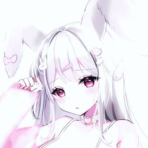 Anime Pfp, Bunny Girl, Hair, Anime, Pink