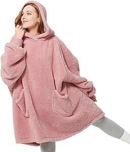 Bedsure Wearable Blanket Hoodie for Women - Cozy Sherpa Hoodie Blanket for Adult Men, Warm Hooded Blanket Sweatshirt with Pockets as Gifts for Girlfriend Blanket Sweatshirt, Presents For Women, Sherpa Hoodie, Blanket Hoodie, Hoodie Blanket, Hoodie Women, Wearable Blanket, Hooded Blanket, Set Outfit