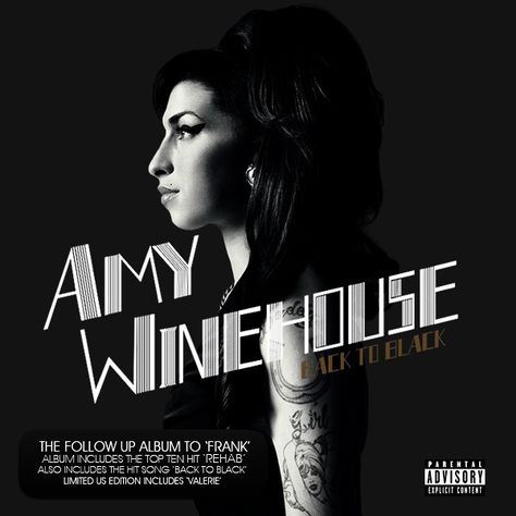 Amy Winehouse - Back to Black; Jazz Soul Amy Winehouse Album Cover, Amy Winehouse Back To Black, Amy Winehouse Albums, Vinyl Record Sleeves, Up Artwork, Album Wall, Music Soul, Album Concept, Pendant Ideas