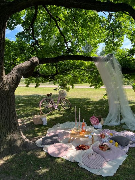 Picnic In The Woods Aesthetic, Picnic Asthetic Pics, White Picnic Aesthetic, Extravagant Picnic, Picnic Aesthetic Birthday, Picnic Party Aesthetic, Picnic Food Ideas Aesthetic, Birthday Picnic Aesthetic, Fairycore Picnic