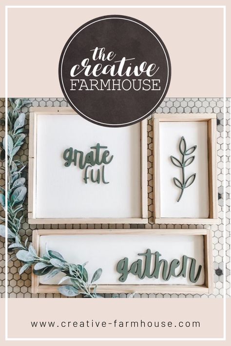 Modern Farmhouse Signs, Cnc Crafts, Branding Mood Board Inspiration, Spring Signs, Farmhouse Signs Diy, Modern Entryway, Gender Reveals, Entryway Ideas, Board Inspiration