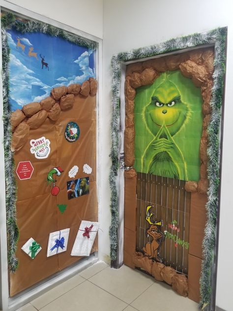 Tema el grinch Ceiling Tiles, Grinch, Ceiling, Frame, Home Decor, Home Décor