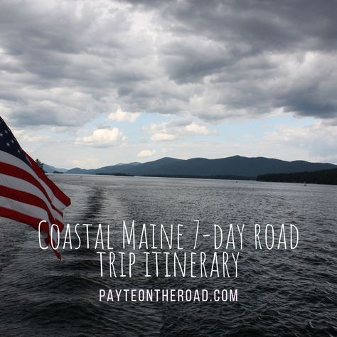 Are you traveling to Maine? Wondering what the best itinerary might be? Here is the best coastal Maine 7-day road trip itinerary! #travel #maine #usa #roadtrip #coastalmaine Travel Maine, Maine Road Trip, Usa Roadtrip, East Coast Road Trip, Maine Vacation, Coastal Maine, Maine Usa, Bangor, Trip Itinerary