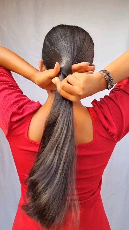 Easy hairstyles 🎀 . . . . #hairstyles #hairideas #hairlove #hairgoals #hairdo #hairstyle #newcreations12 #fyp #india #hairtrends #trend… | Instagram Beginner Hairstyles Easy, Beginner Hairstyles, Hairstyle For Beginners, Easy Hair Hacks, Ponytail Inspiration, Lazy Day Hairstyles, Lazy Hairstyles, Second Day Hairstyles, Hair Fixing