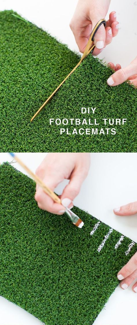 Football Turf Table Runner, Office Tailgate Party Decorations, Turf Placemats, Turf Table Runner, Tailgate Party Decor, Football Table Decorations, Football Dinner, Super Bowl Sunday Party, Tailgate Party Decorations