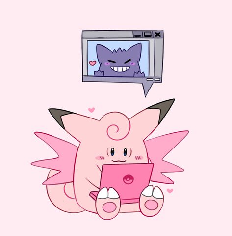 ▼ ´ᴥ` ▼ dog energy 🐾 on Twitter: "💕Love connection💕… " Pokemon Couples, Gengar Pokemon, Pokemon Ships, Love Connection, Pokemon Comics, Cute Pokemon Wallpaper, Halloween Wallpaper Iphone, Pocket Monsters, Matching Profile Pictures