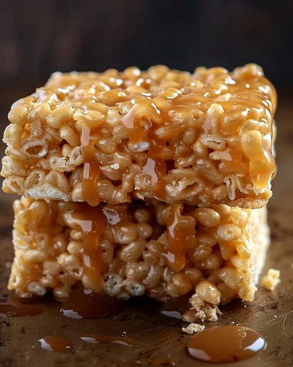 Salted Caramel Rice Krispie Treats, Caramel Rice Krispie Treats, Salted Caramel Recipes, Krispie Treats Recipe, Salty Treats, Krispy Treats, Homemade Caramel Sauce, Recipes With Marshmallows, Rice Krispy