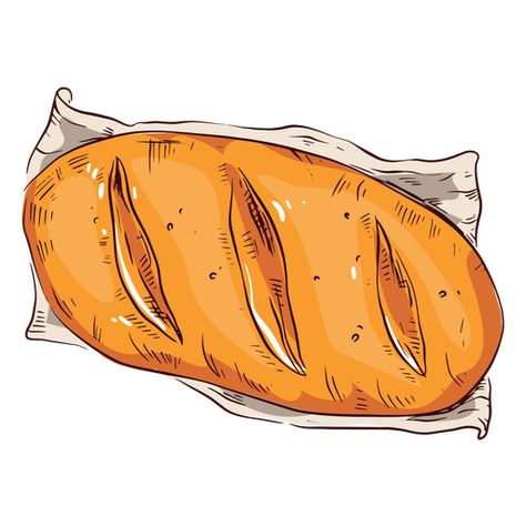 Loaf of bread illustration #AD , #Loaf, #illustration, #bread Bread Png, Bread Illustration, Simple Flower Drawing, Cartoon Chicken, Bread Art, Loaf Of Bread, Types Of Bread, Loaf Bread, Editorial Illustration