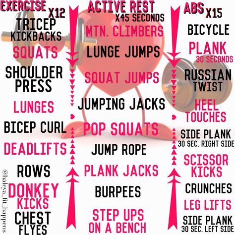 Valentine’s Day Workout, Valentines Workout, Plyo Workouts, Workout Girl, Personal Gym, Scissor Kicks, Plank Jacks, Holiday Workout, Boot Camp Workout