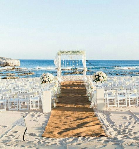 Beach Wedding Aisles, Wedding Setup, Los Cabos Wedding, Dream Beach Wedding, Wedding Ceremony Ideas, Beach Wedding Guests, Beach Wedding Inspiration, Wedding Beach Ceremony, Beach Ceremony