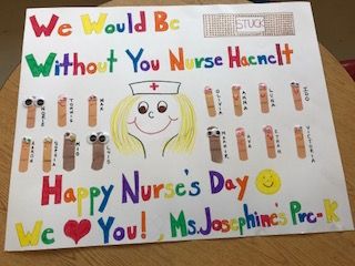 School Nurse Day Poster, Nurse Appreciation Cards From Kids, Nurse Appreciation Crafts For Kids, School Secretary Day Poster Ideas, School Nurse Thank You, School Nurse Day Gift Ideas, School Nurse Appreciation Poster, School Nurse Appreciation Ideas, Nurses Day Poster Ideas